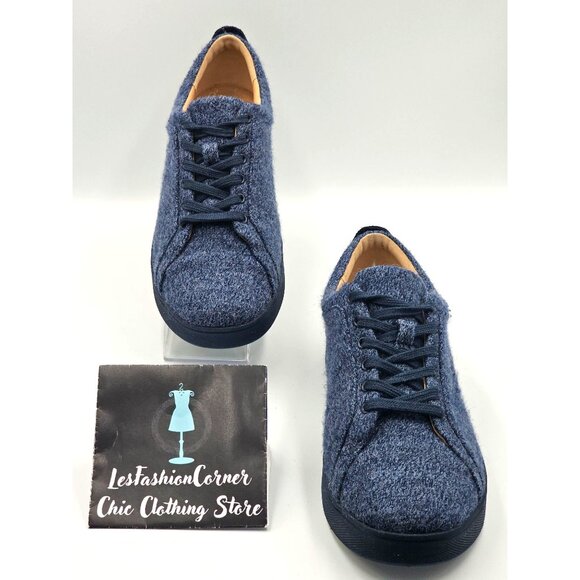 Fitflop Women's Blue Merino Wool Rally E01 Sneaker in Love Size 9 2405 - Picture 2 of 16